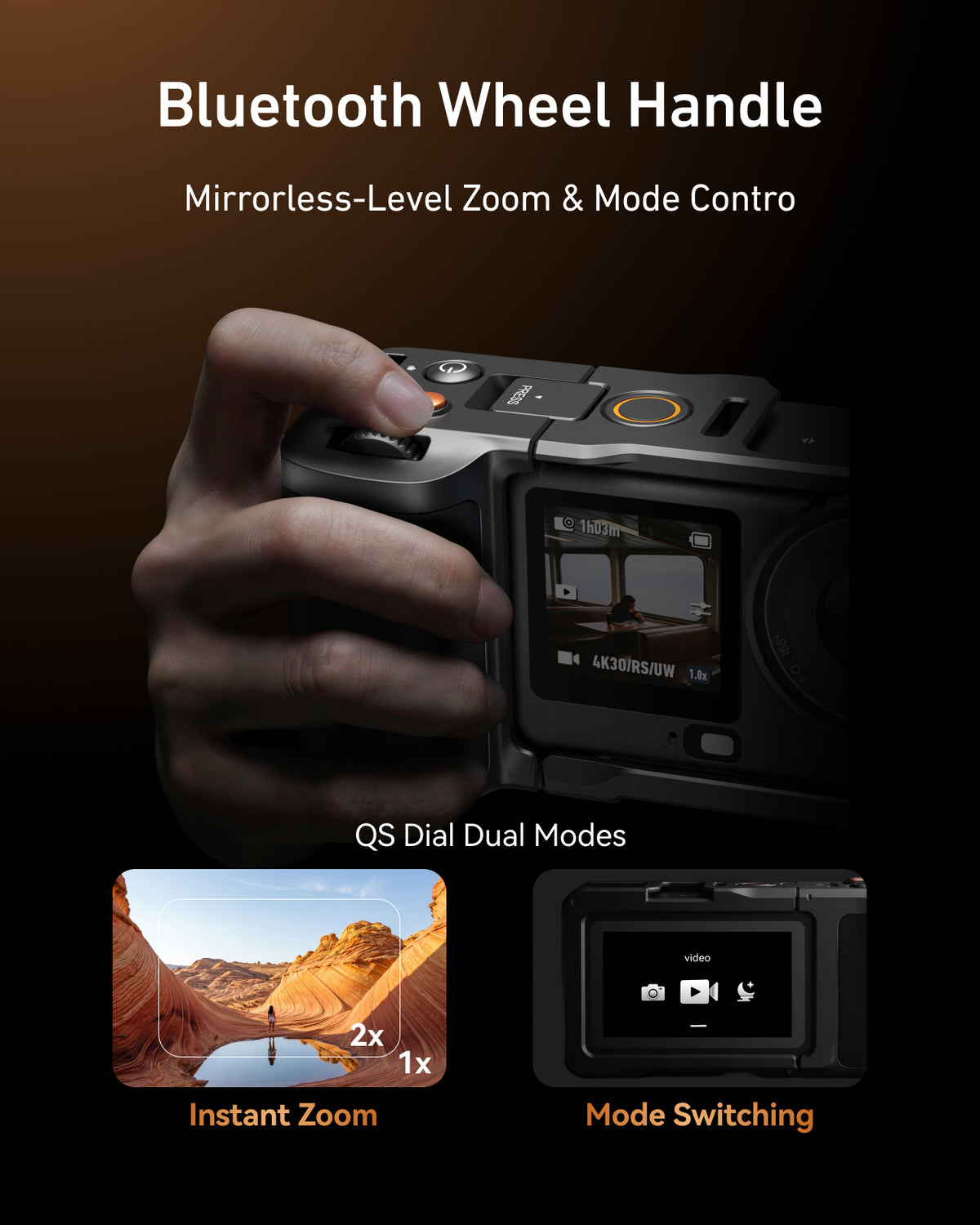 Telesin Remote Street Photography Kit For Action 6