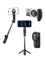 Telesin 4-in-1 Magnetic Selfie Stick with Carabiner