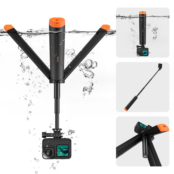 TELESIN Floating Tripod Selfie Stick telesinstore