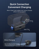 TELESIN Magnetic Quick-Release Charging Adapter Mount for DJI Osmo Nano telesinstore