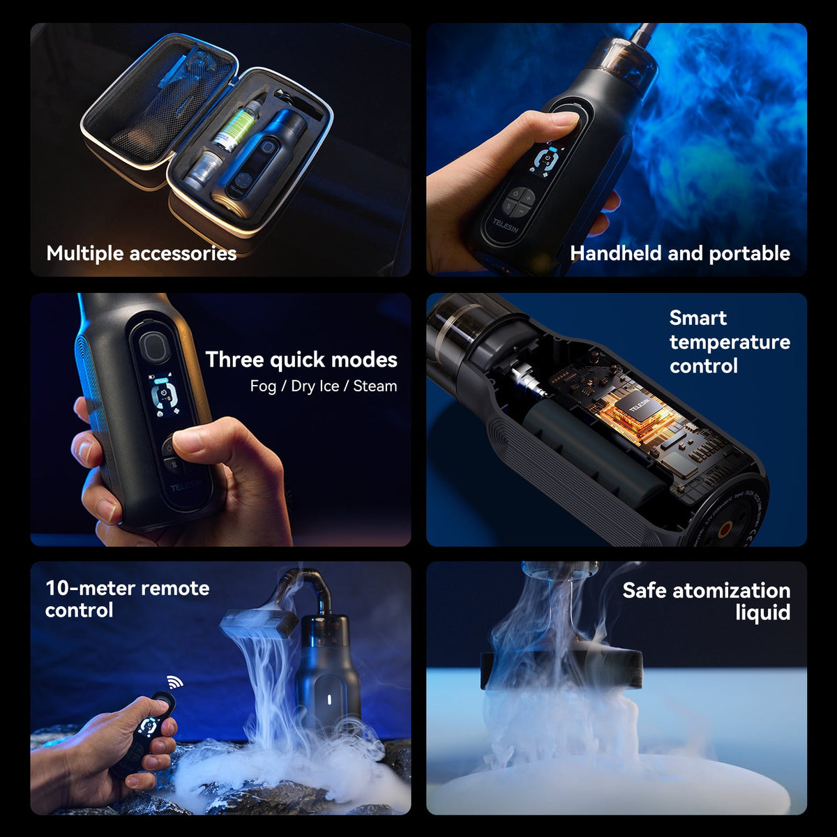 TELESIN C40 Portable Fog Machine telesinstore