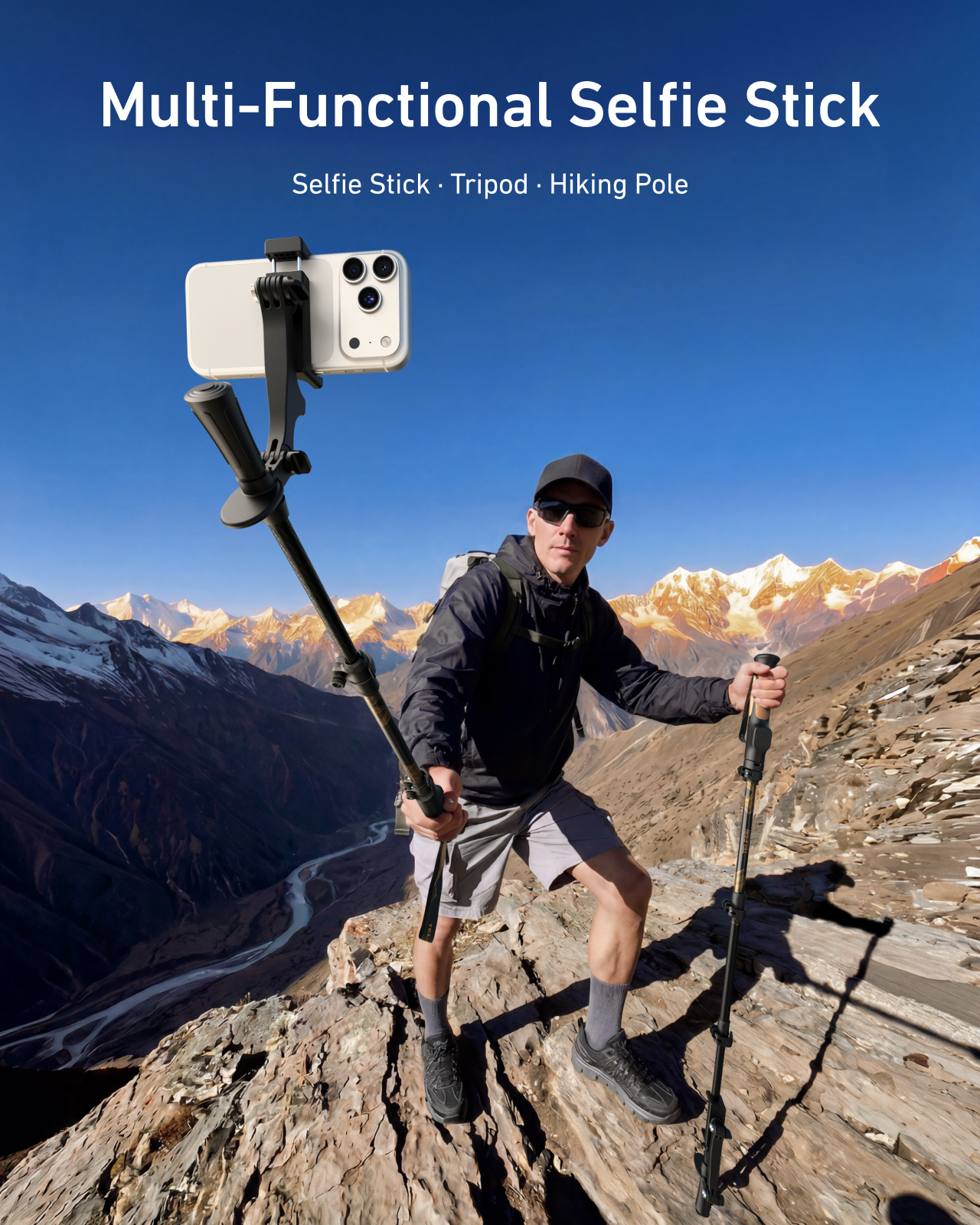 Telesin TrekShot Selfie Stick
