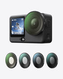 Telesin Filter Kits (CPLIND8|ND16|ND32) for Action 6