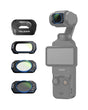 Telesin Pocket 4/3 Filter Kit (CPL+VND+1/4 Black Mist+Wide Angle Lens)