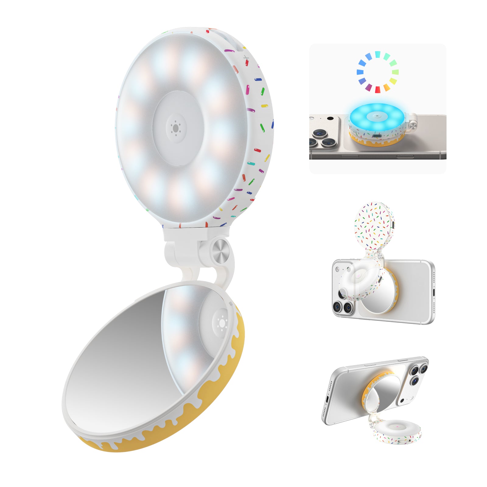 TELESIN CCT x RGB Magnetic Fill Light