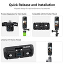 Telesin Dual Mount Adapter For Insta360 X4 telesinstore