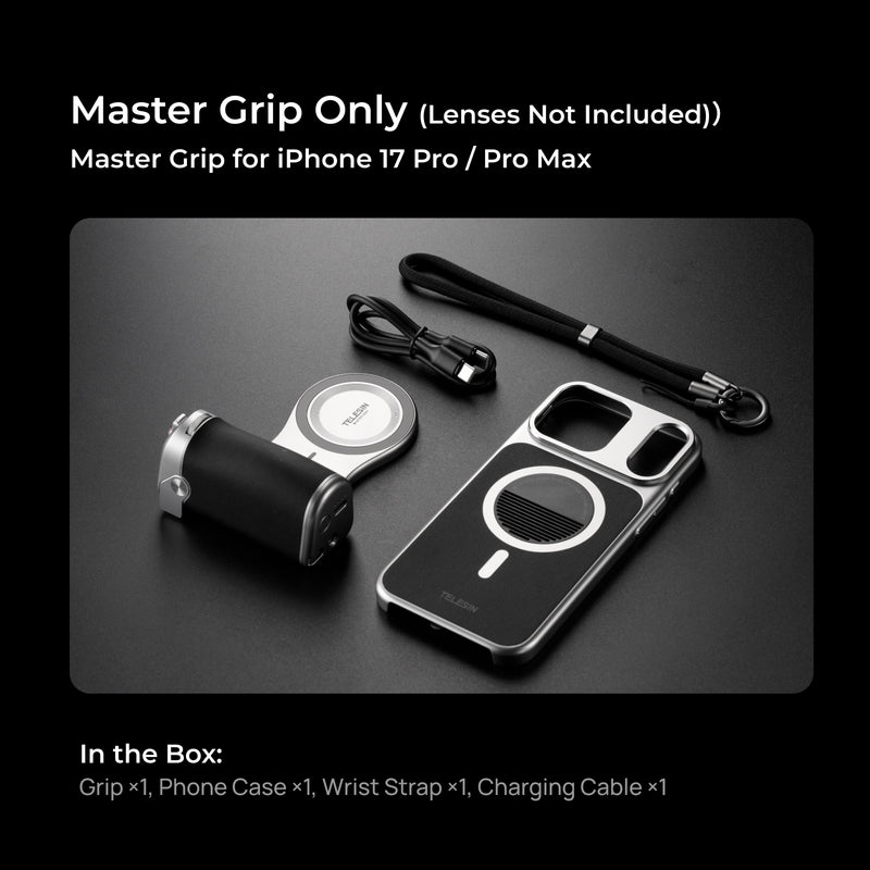 Master Portrait Grip Kit for iPhone 17 Pro / Pro Max