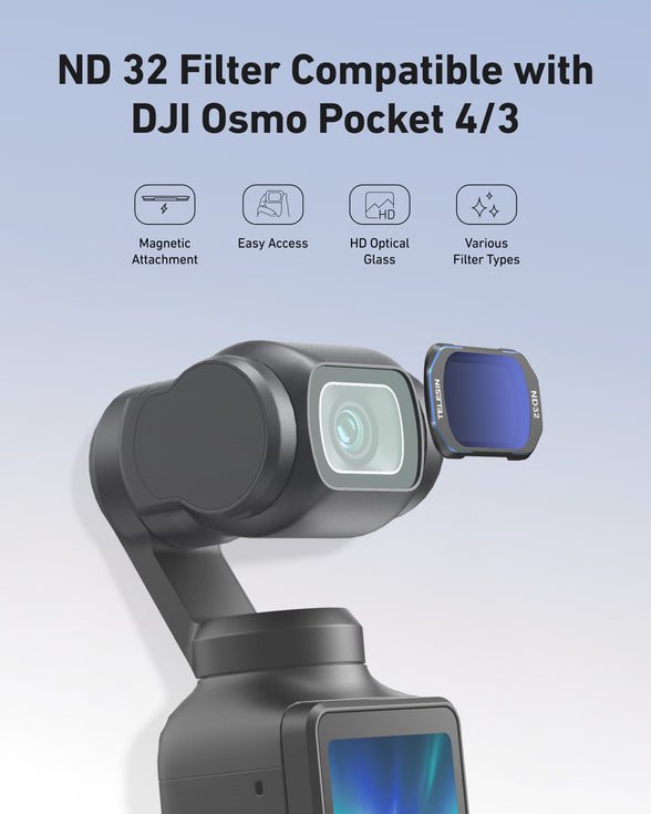 Telesin ND 32 Filter for DJI Osmo Pocket 4/3