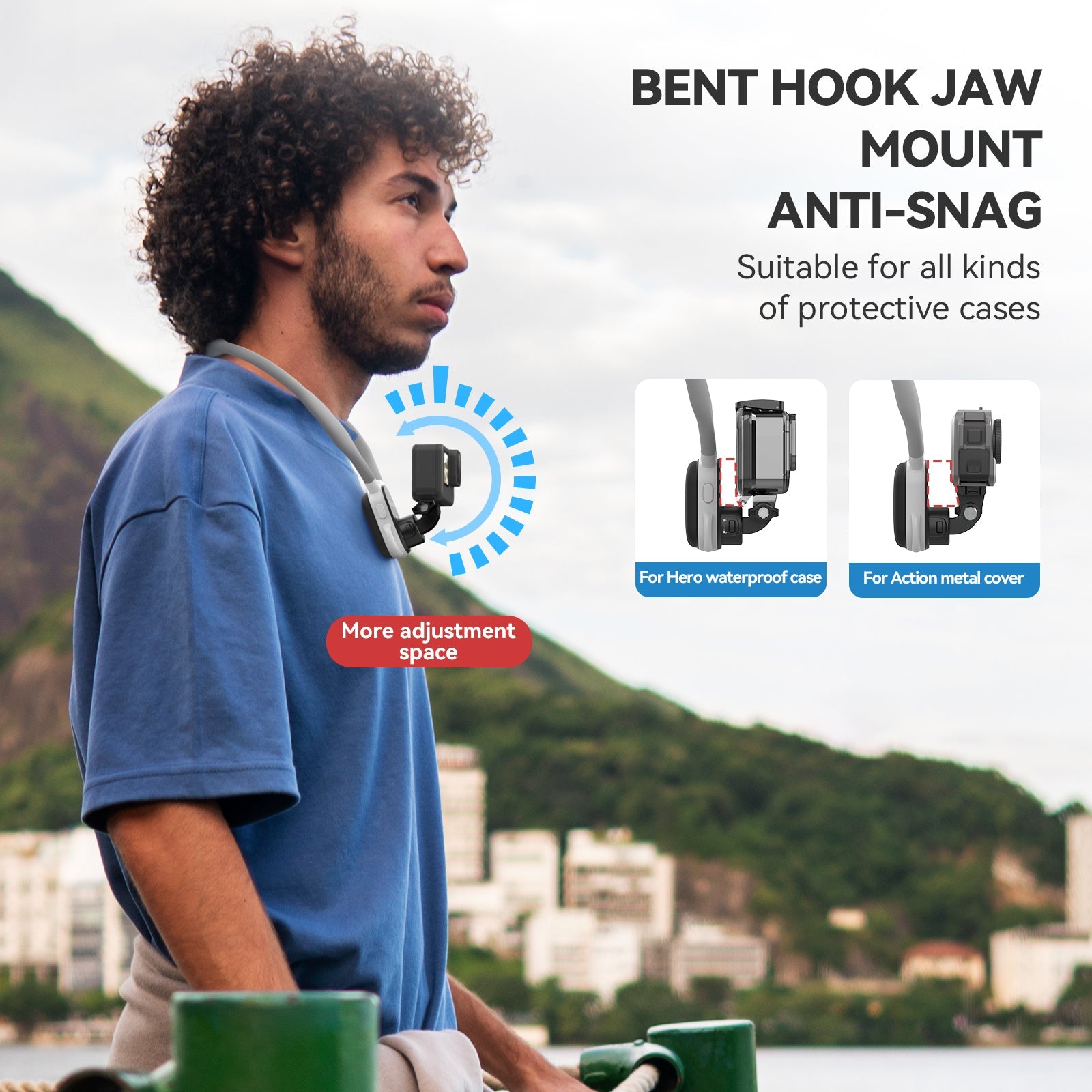 TELESIN Quick Release Neck Mount for Action Cameras (2.0) TELESIN