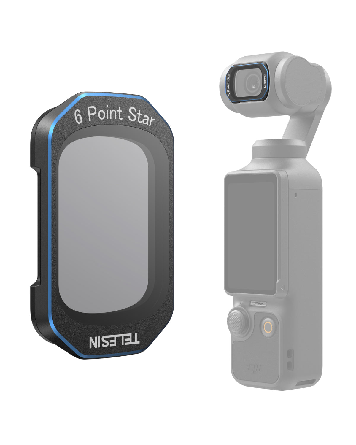 Telesin Star Filter & Light Pollution Filter for DJI Osmo Pocket 4/3