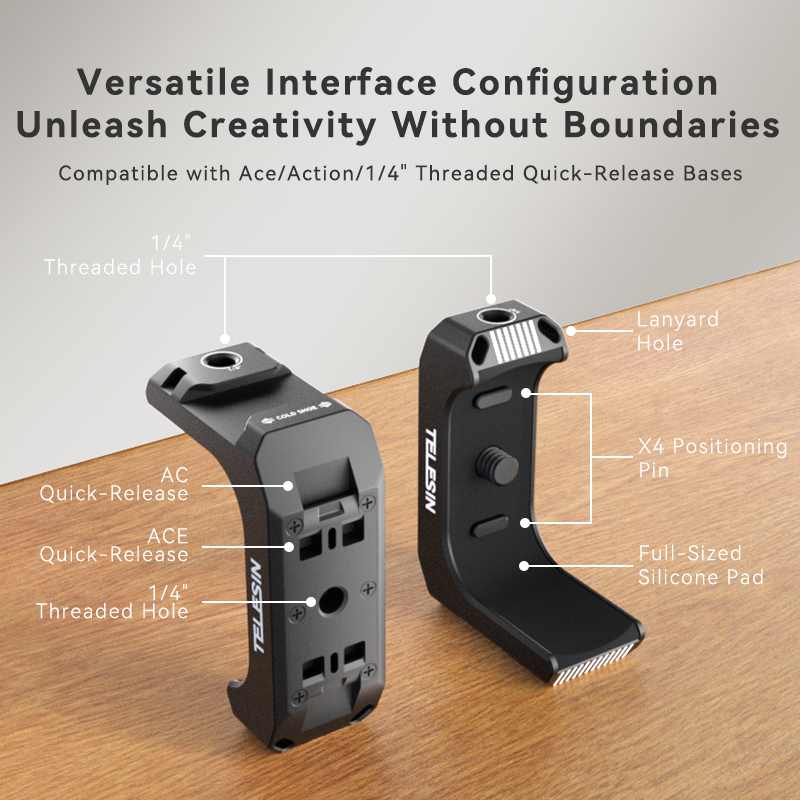 Telesin MINI Cage Mount For Insta360 X4 telesinstore