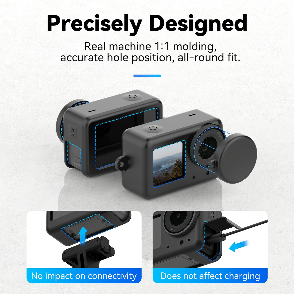 Freewell Glow Mist Filter Voor DJI Osmo Action 6 – Zachte, Filmische Gloed Met Dromerige Hooglichten