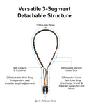DisAdv Series 3-in-1 Quick-Release  Strap - Khaki/Black (knit)
