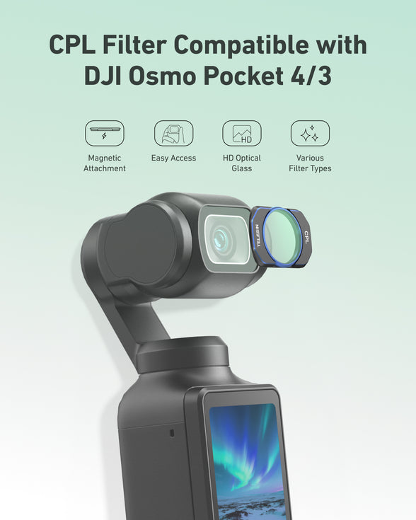 Telesin CPL Filter for DJI Osmo Pocket 4/3