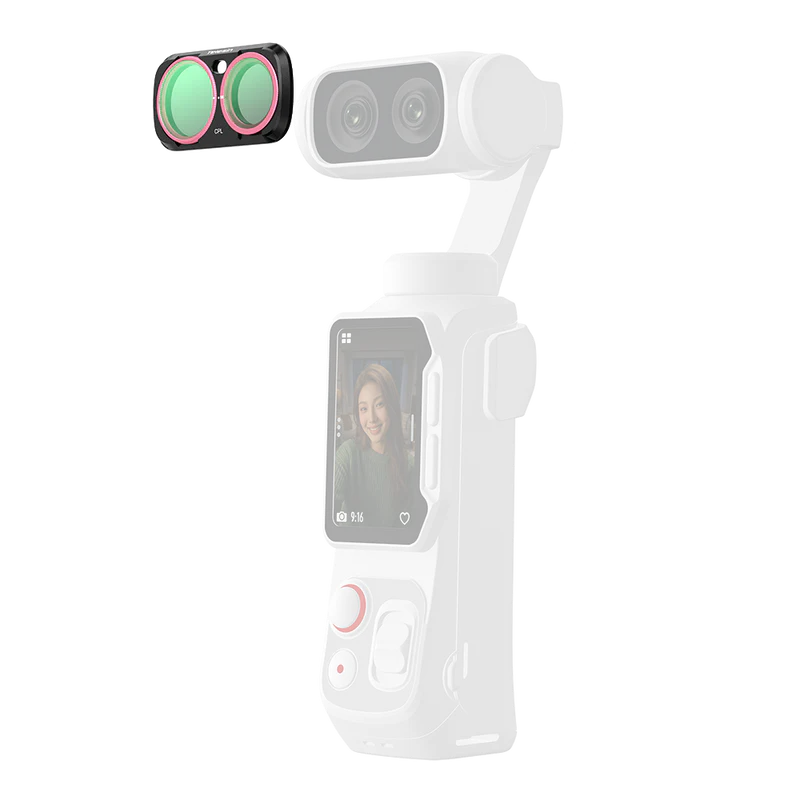 Telesin 3-Piece Filter Kit for Insta360 Luna Ultra