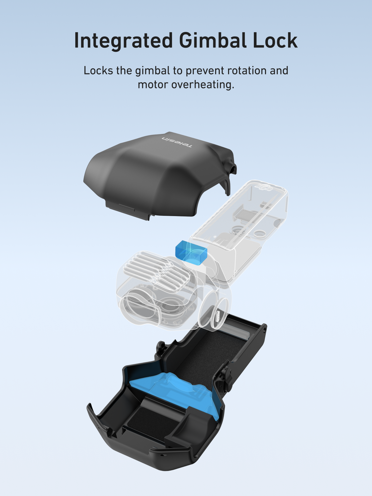 Telesin DisAdv Protective Case for DJI Osmo Pocket 4 Pro