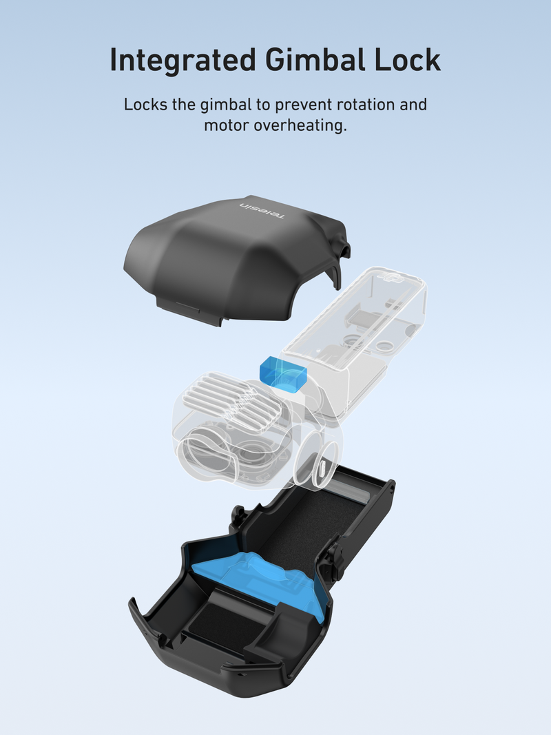 Telesin DisAdv Protective Case for DJI Osmo Pocket 4 Pro