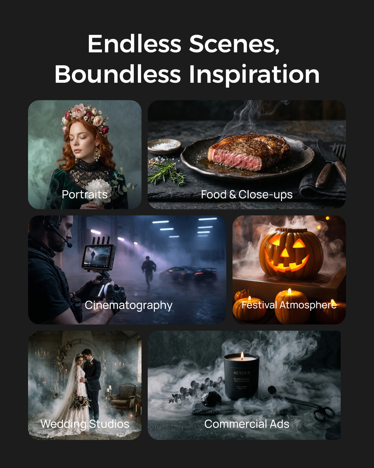 Portable fog machines 