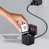 Retractable charging box for Gopro 13 telesinstore