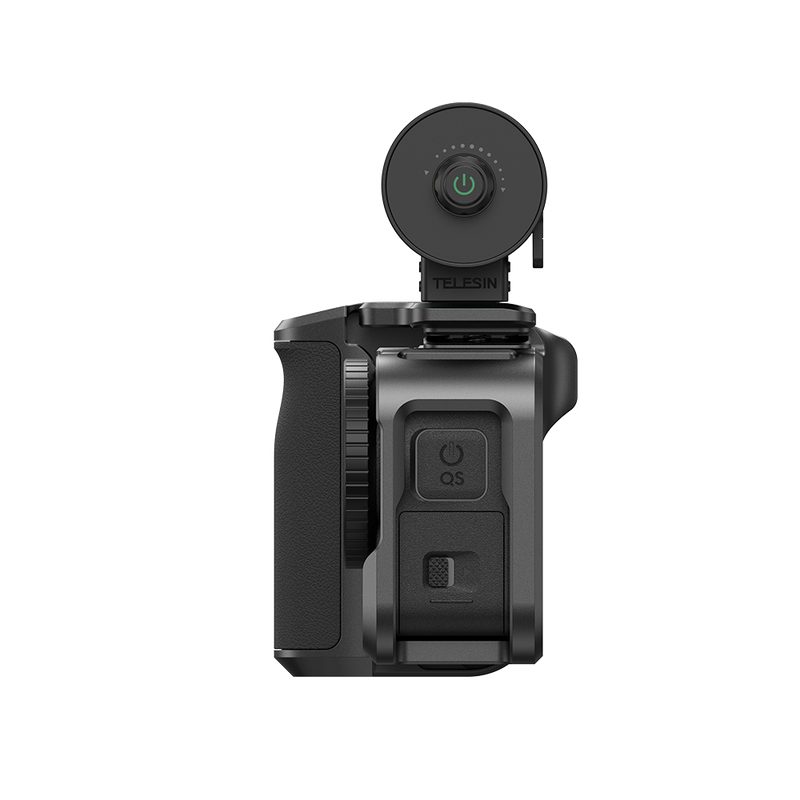 TELESIN StreetGrip Kit + RGB Fill Light for DJI Osmo Action 6