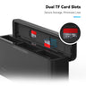 Telesin three card slot charging case for DJI Action 5 telesinstore