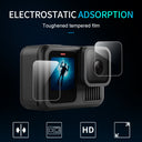 Close-up of TELESIN GoPro Hero 13 screen protector maintaining sharp, vivid footage on camera display