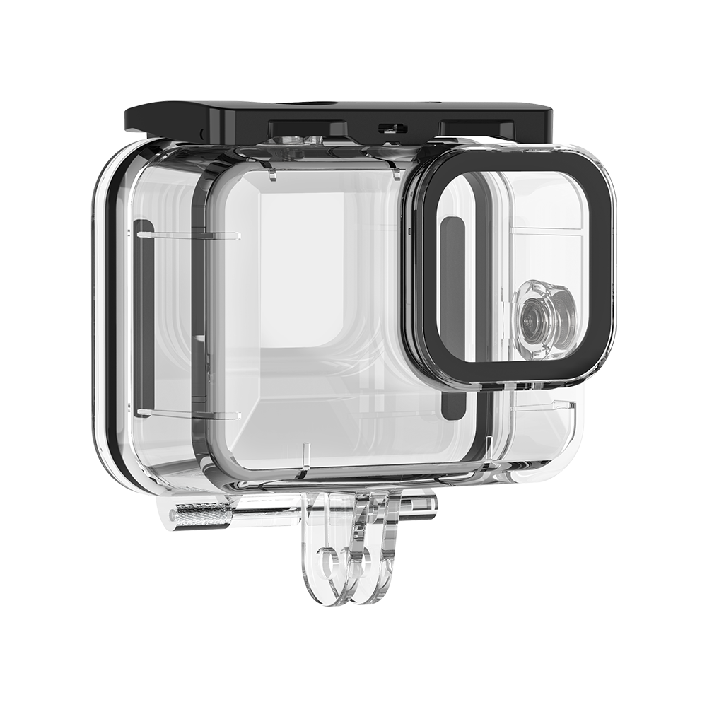 GoPro 9-13用防水ケース（レンズフィルター付き）