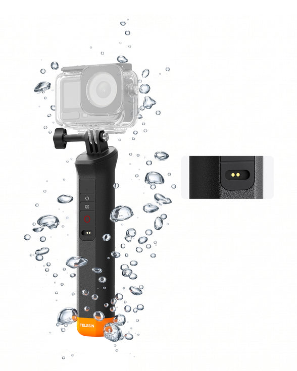 Telesin Floating Bluetooth Remote Handle for Action 6/5 Pro/4