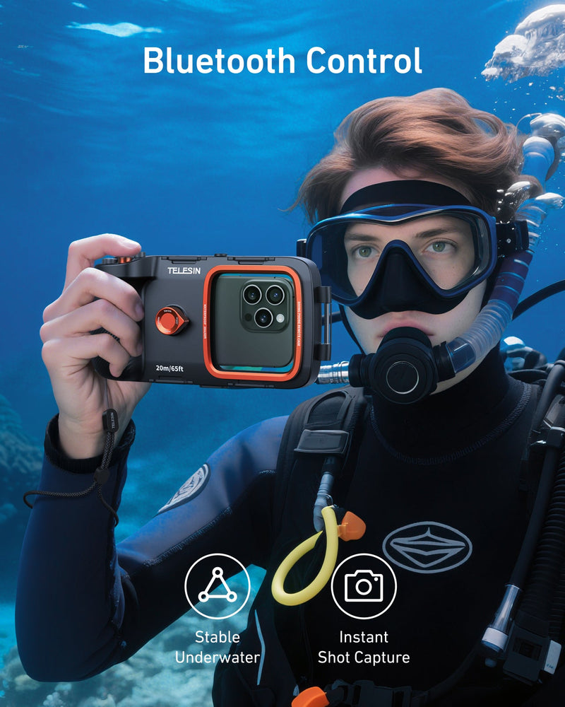 TELESIN Underwater Diving Phone Case telesinstore