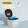 AllinBox Portable Storage Charger for GoPro Battery 9-12 telesinstore