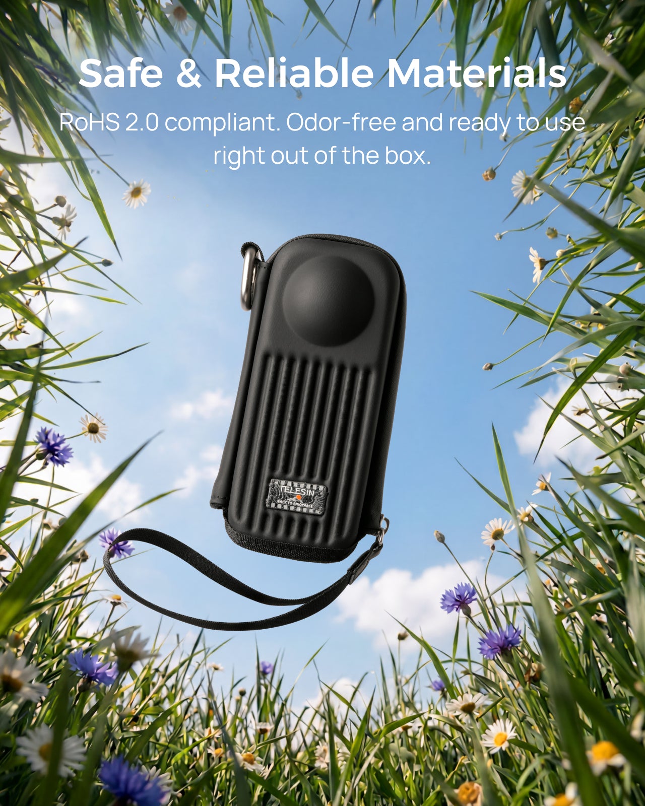 Telesin 360°Camera Storage Bag for X5/X4 Air(black)
