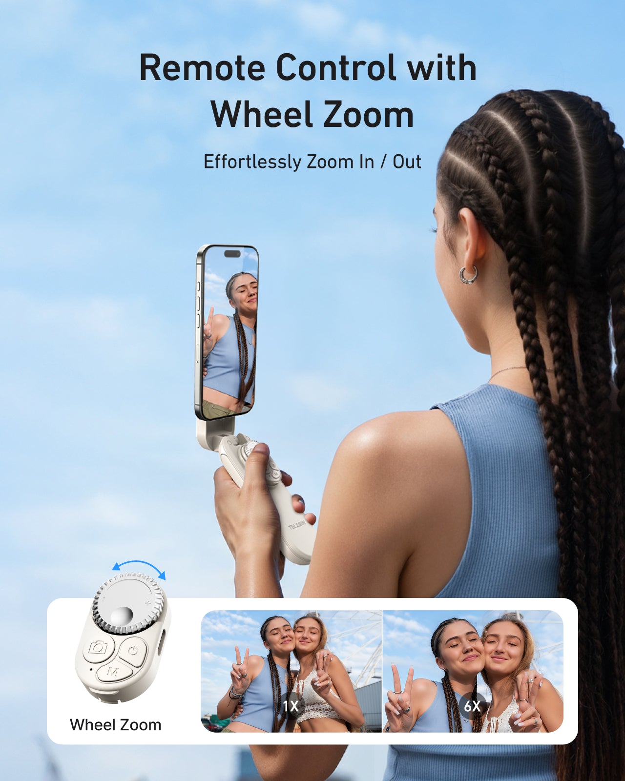 Telesin Magnetic Mini Phone Tripod