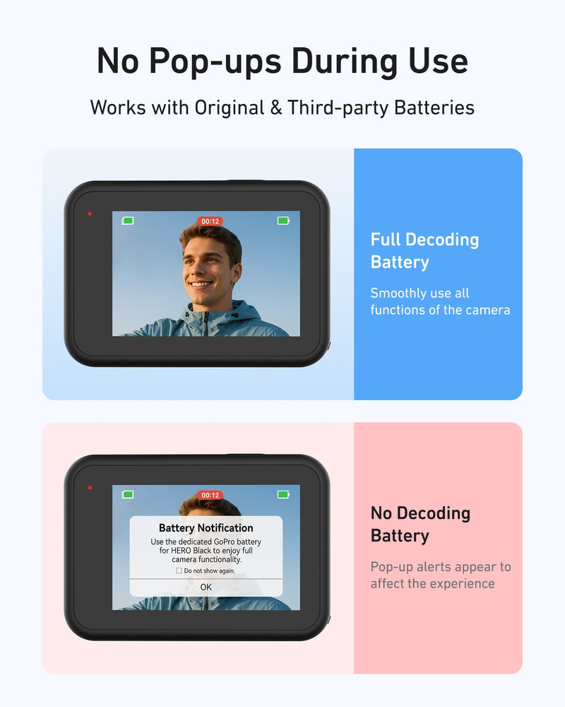 Pocket Battery Charger Case For Hero 13 telesinstore