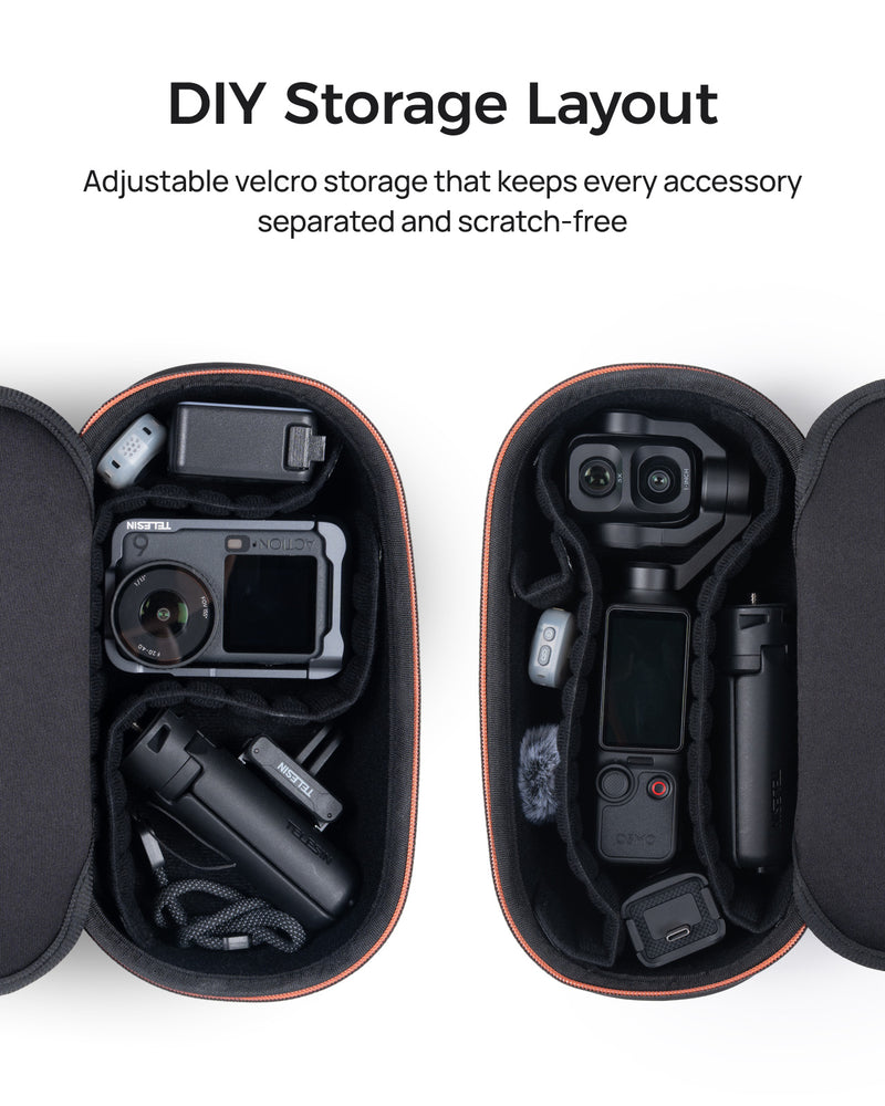 Telesin All-in-One Carrying Case for Action Camera & Gimbal