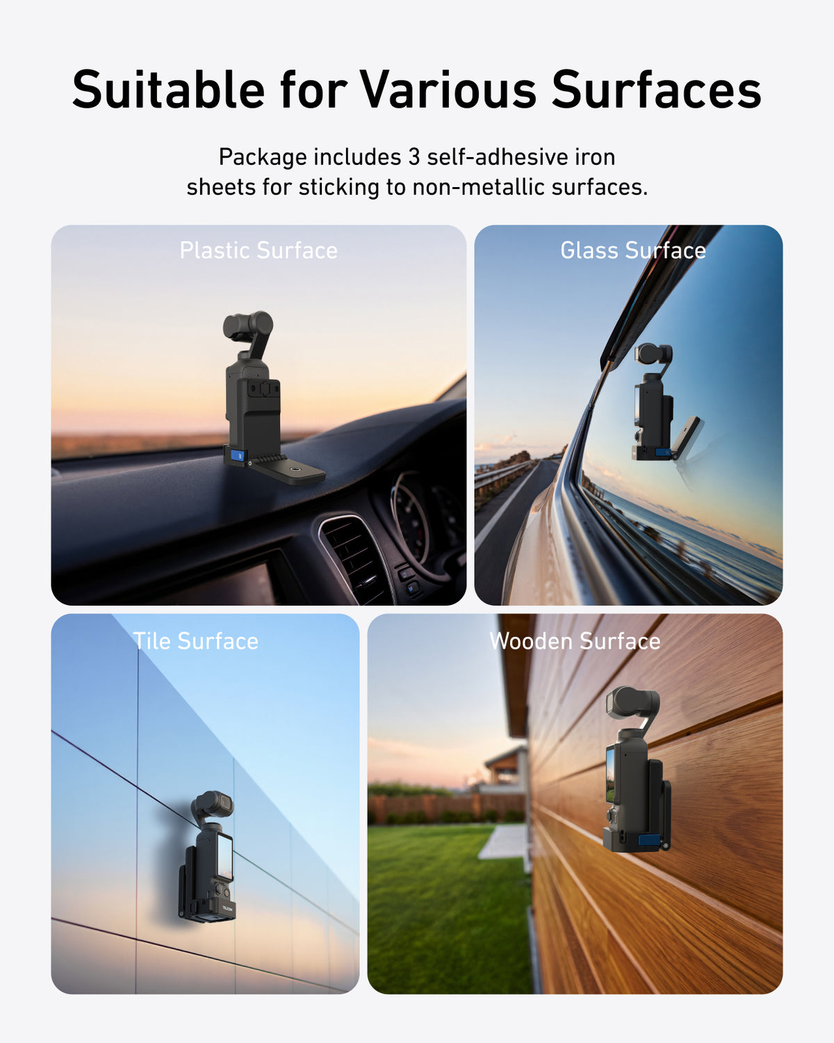 Telesin Magnetic Mount Stand for Osmo Pocket 4/3