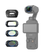 Telesin Pocket 4/3 Filter Kit (CPL+VND+1/4 Black Mist+Wide Angle Lens)