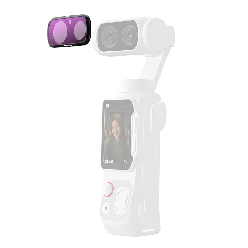 Telesin 3-Piece Filter Kit for Insta360 Luna Ultra