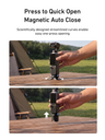 Telesin Magnetic Charging Tripod for DJI Osmo Pocket 3/4/4P
