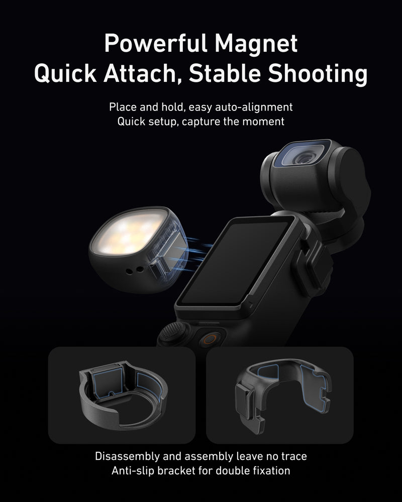 Dual Mini Fill Light Set for DJI Osmo Pocket 4