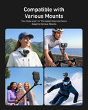 Telesin 360° Rotatable Magnetic Quick-Release Mount For DJI Osmo Action 6 / Osmo Nano