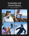 Telesin 360° Rotatable Magnetic Quick-Release Mount For DJI Osmo Action 6 / Osmo Nano