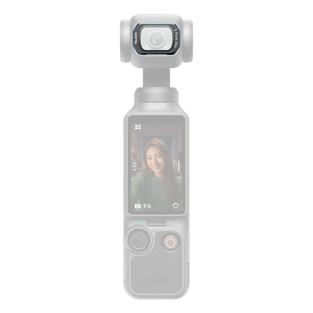 Telesin Star Filter & Light Pollution Filter for DJI Osmo Pocket 4/3