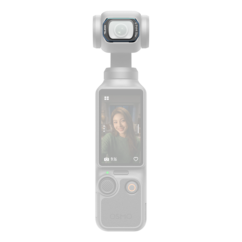 Telesin Star Filter & Light Pollution Filter for DJI Osmo Pocket 4/3