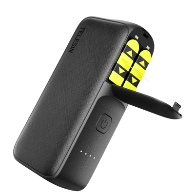 Telesin Power Bank Storage Charging Case For GoPro