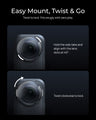 Telesin ND16 Filter Kit for Insta360 X6 (2-Pack)
