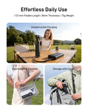 TELESIN Drehbarer, verstellbarer Selfie-Stick mit Stativ