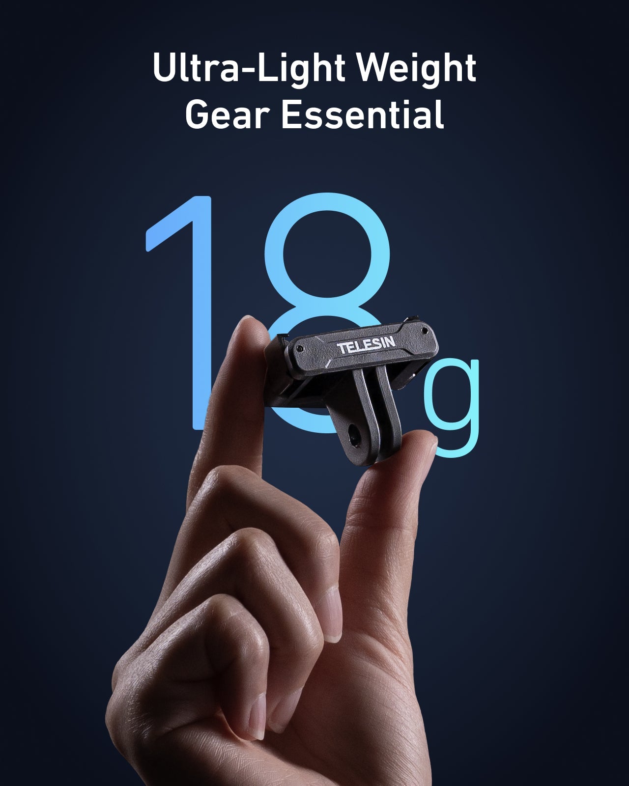 TELESIN Magnetic Quick-Release Adapter Mount telesinstore