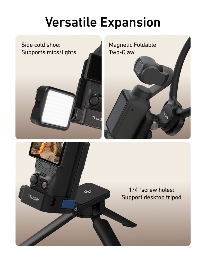 Telesin Magnetic Mount Stand for Osmo Pocket 4/3