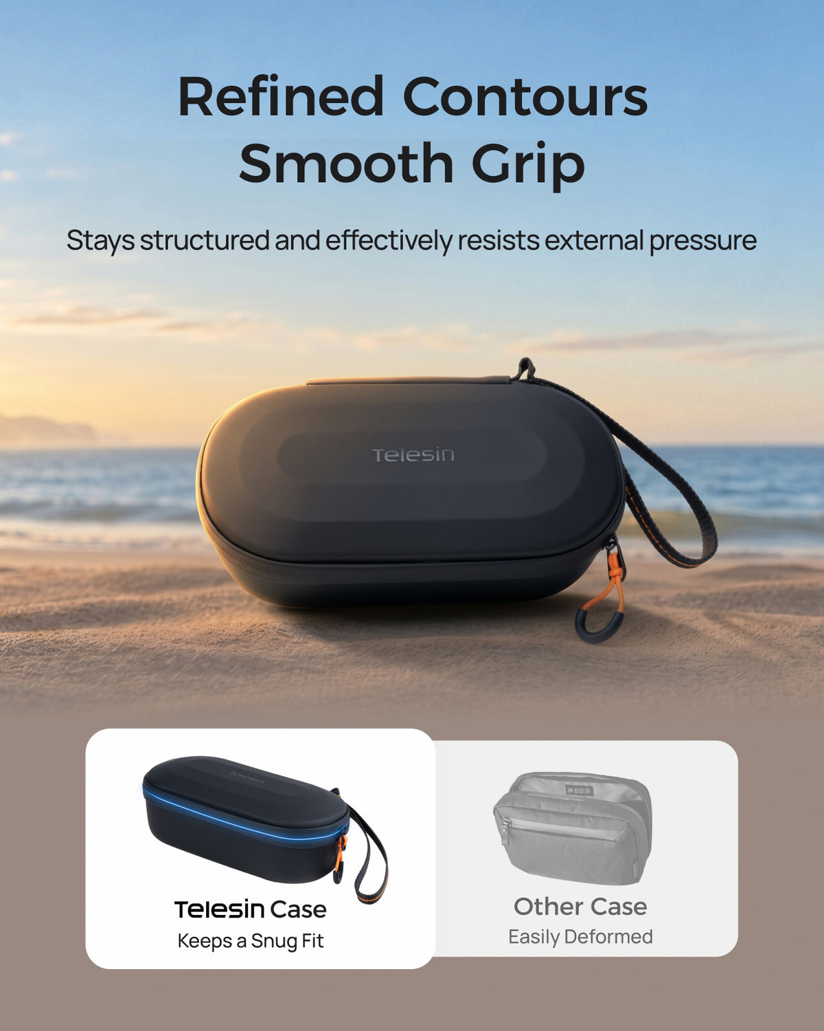 Telesin All-in-One Carrying Case for Action Camera & Gimbal