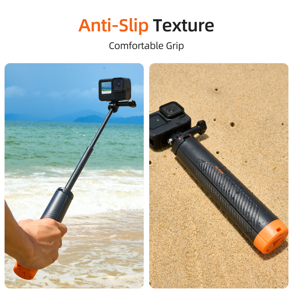 TELESIN Floating Tripod Selfie Stick telesinstore
